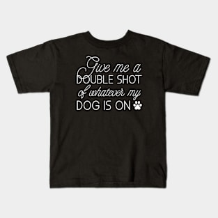 Give Me A Double Shot Kids T-Shirt